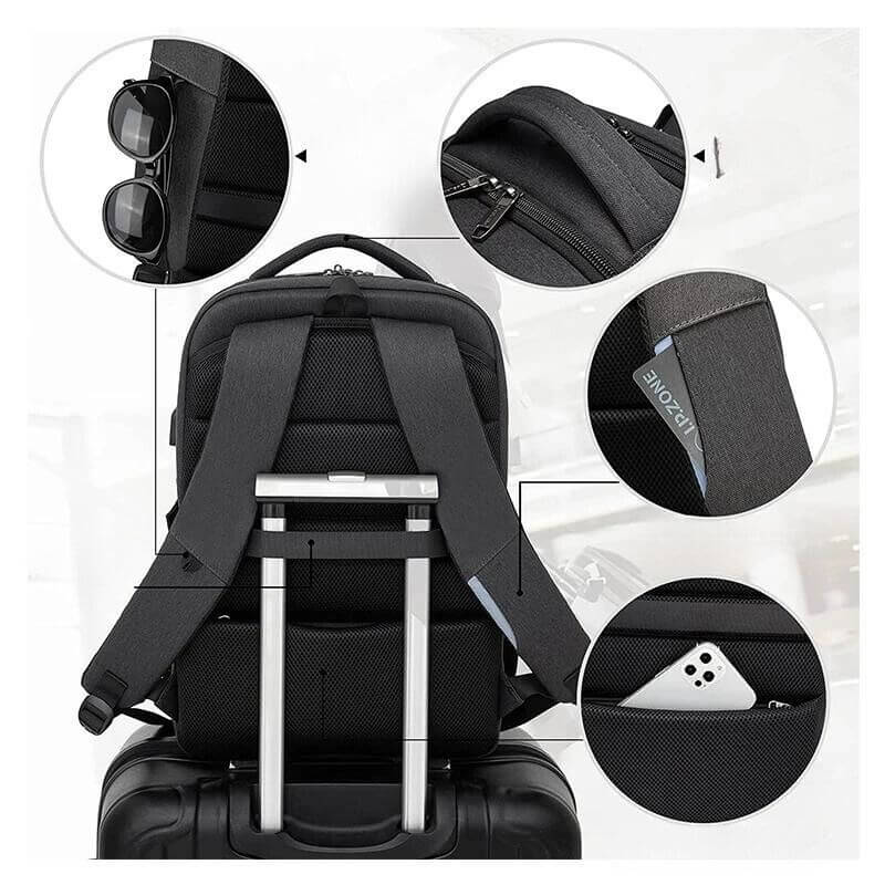 Mochila Executiva notebook 17` Impermeável com USB